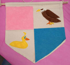 Felted Banner